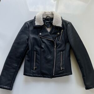 Express leather jacket